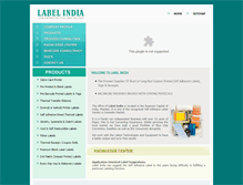 Tablet Screenshot of labelindia.com